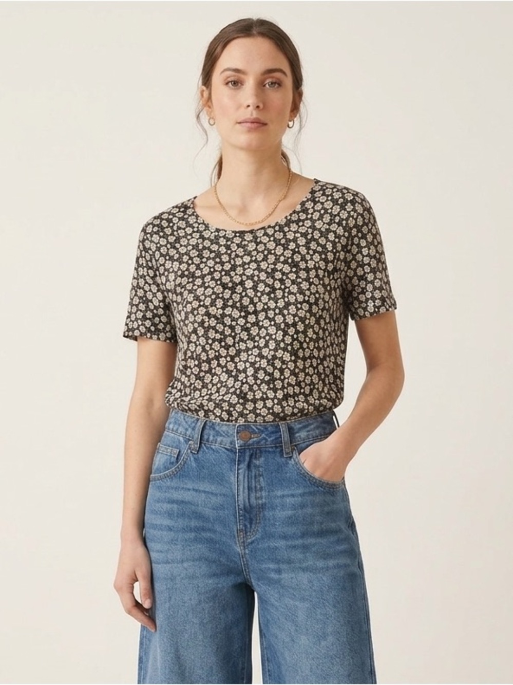 United Colors of Benetton Floral T-Shirt XS